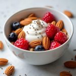 almonds and yogurt are great for restorative sleep